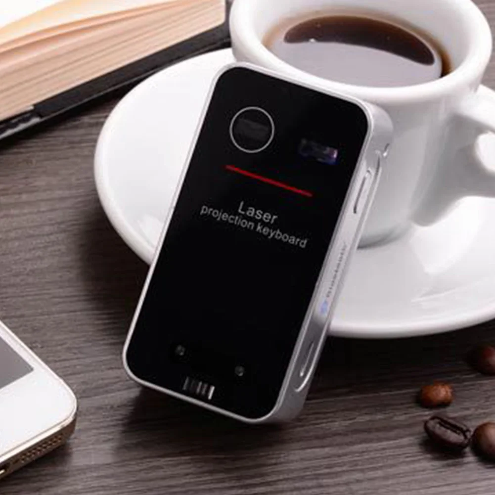 Обновленная Беспроводная лазерная клавиатура Bluetooth, виртуальная проекция, динамик QWERTY, полная раскладка клавиатуры, быстрая точность данных