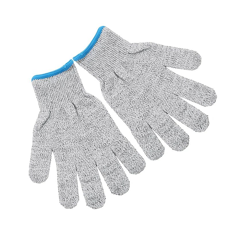С резиновой устойчивые к порезам перчатки защита рабочие для защиты рук 1 пара