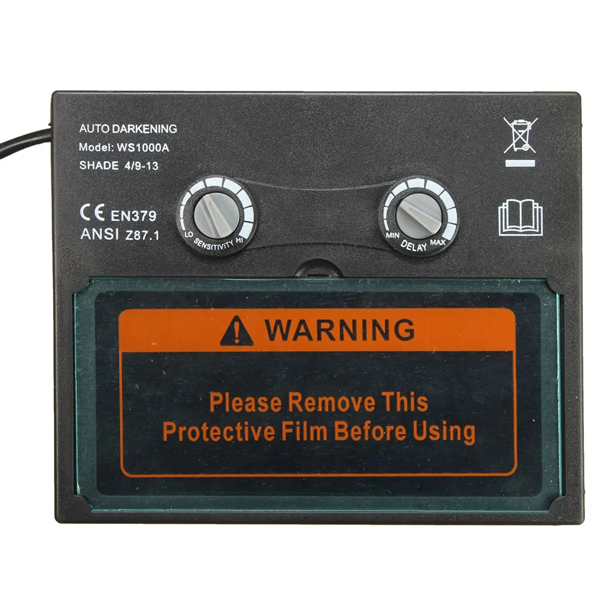 Солнечная автоматическая световая сварочная защитная маска для объектива |