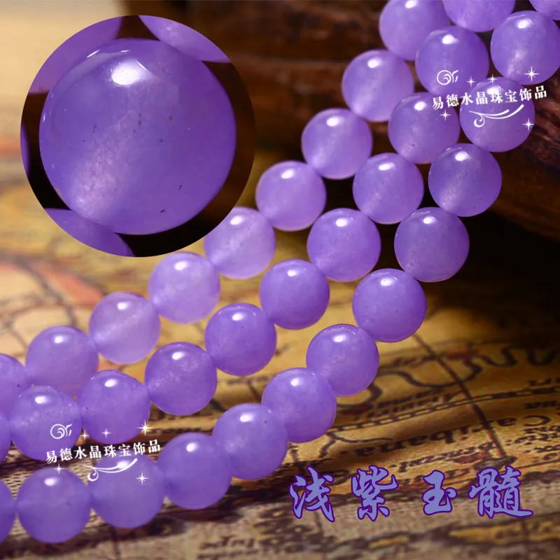 2018 Pulseira Feminina Bileklik Masculina Natural Chalcedony Beads 4mm-14mm Donghai Semi-finished Products Wholesale | Украшения и