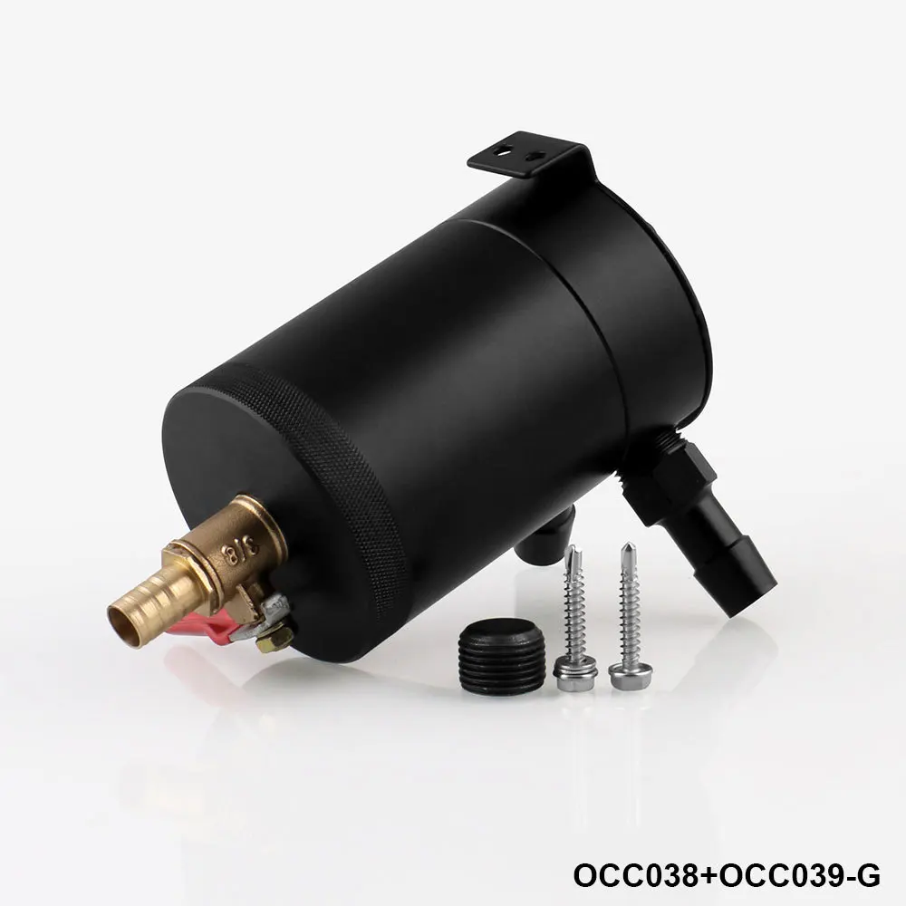 CARCHET Car дыхание маслоуловитель может 2 отверстия выхлопные отходы масла