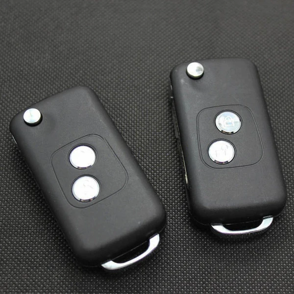 2 кнопки дистанционного ключа автомобиля оболочки модифицированный Флип
