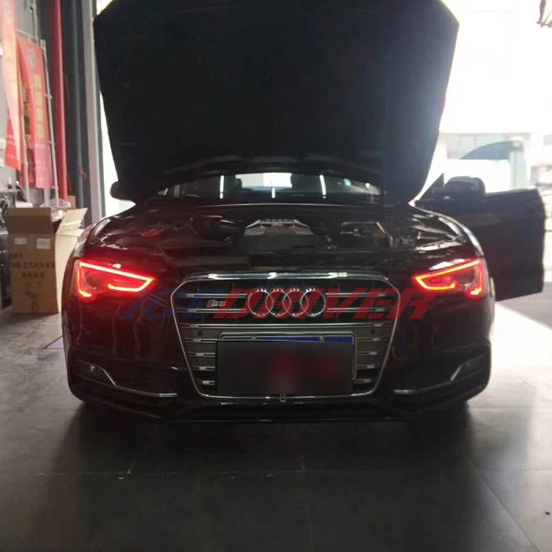 

Icedriver для AUDI A5 S5 DRL RGB разноцветсветодиодный светодиодные панели 2012-2016 дневные ходовые огни красный синий RGBW лампы с демоном
