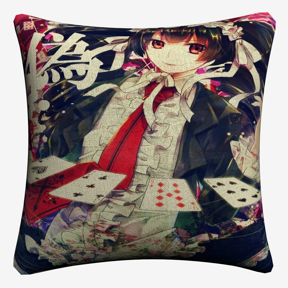 Новинка сексуальный чехол для подушки в стиле аниме Danganronpa девушек 45x45 см дивана