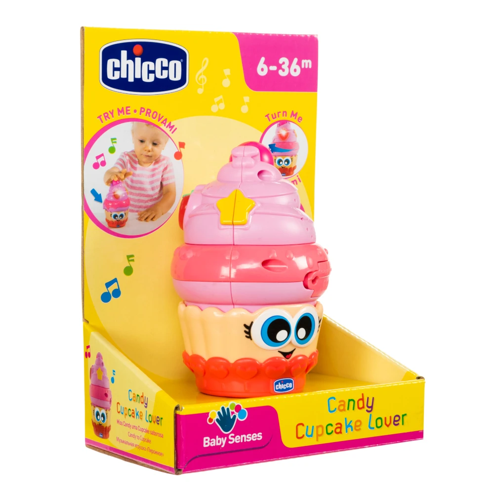 Игрушка музыкальная Chicco &quotПирожное&quot 6м+|Игрушечные рации| |