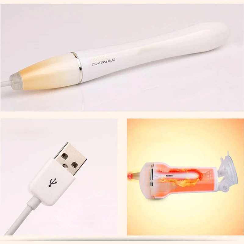 Мужская имитационная Реалистичная чашка самолета USB зарядка нагревательная