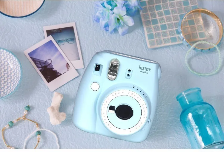 Новая камера Fujifilm Instax Mini 9 в подарок фотокамера пленка 6 цветах блокировка