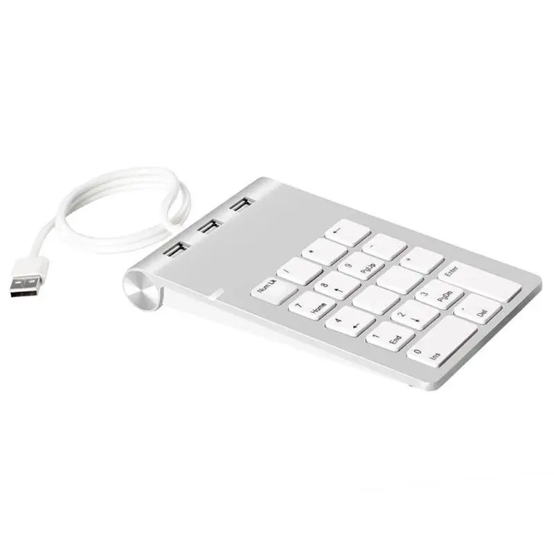Rocketek USB цифровая клавиатура 18 клавиш мини 2 0 концентратор для цифровой клавиатуры