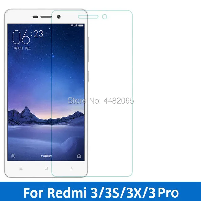 Закаленное стекло для Xiaomi Redmi 3 S Pro Защитная пленка экрана на Ksiomi Xiomi redmi s 3X X