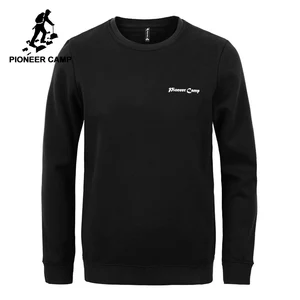 Мужская толстовка Pioneer Camp, Повседневная теплая толстовка на флисе с капюшоном