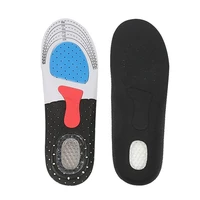 1 pair unisex silicone gel insoles foot care for plantar heel spur sport shoe pad insoles arch orthopedic insole