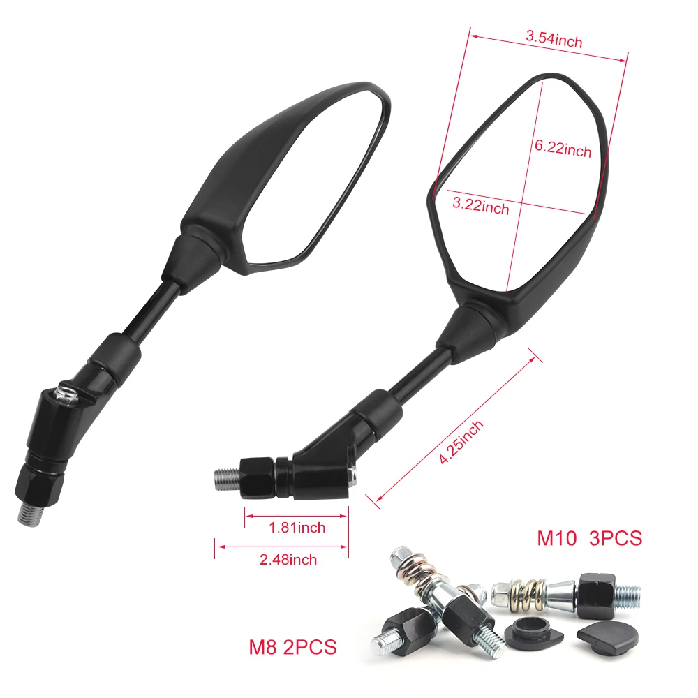 Motorcycle Accessories Rear View Rearview Mirrors For GUZZI STELVIO 8V NTX V7 | Автомобили и мотоциклы