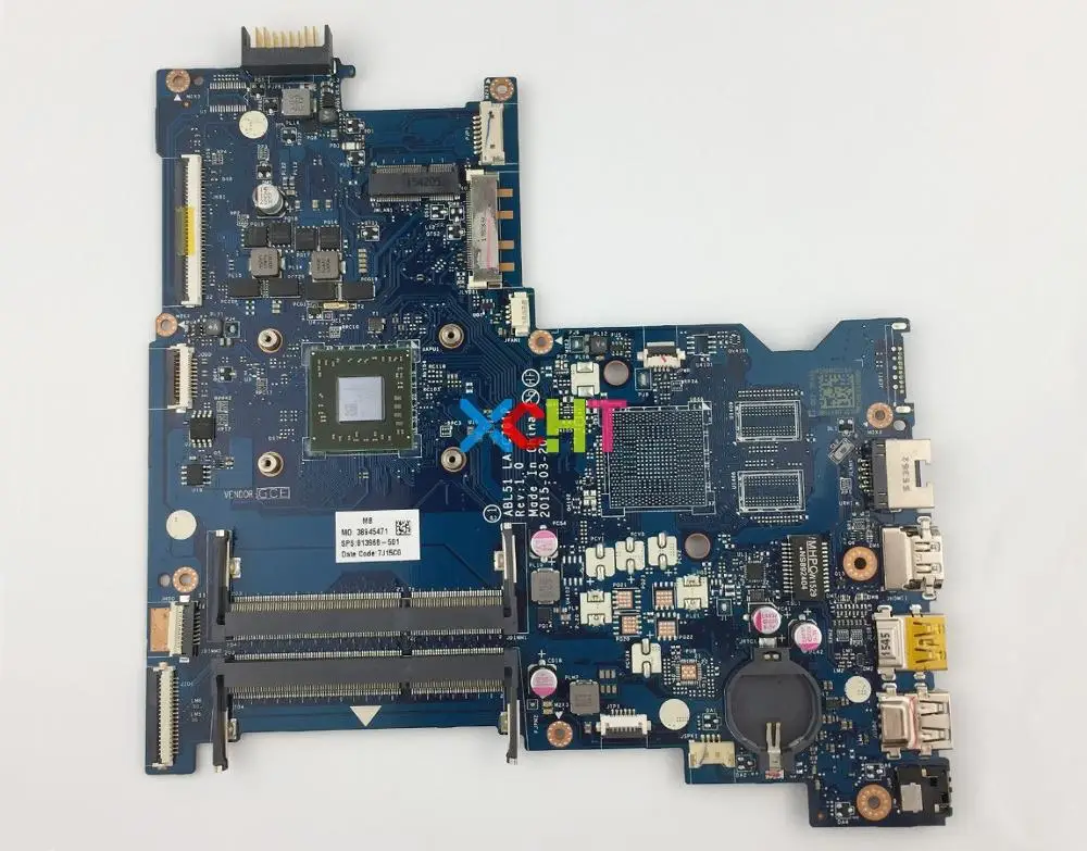 813968 501 001 601 UMA A6 6310 Процессор ABL51 LA C781P для HP ноутбук 15 AF серии 15Z AF000