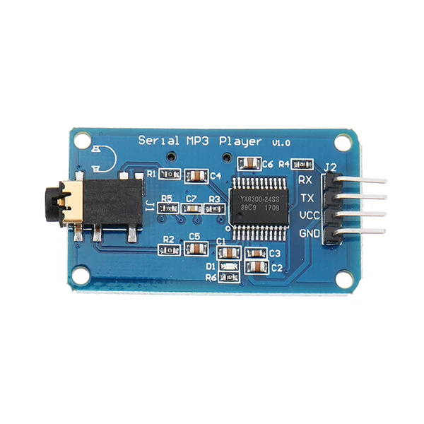 LEORY YX6300 UART TTL модуль последовательного управления MP3 плеером Поддержка карты Micro