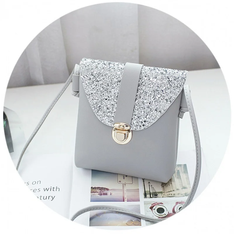 Vsen/женские небольшой bling сумка женская мини юбка для девочек сплошной цвет