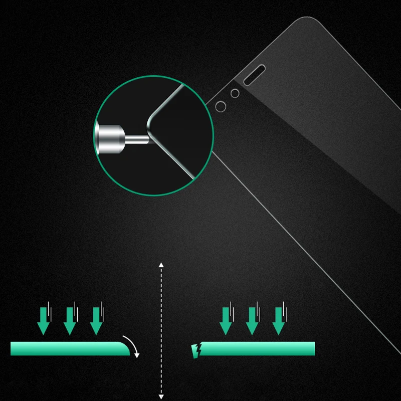 Закаленное стекло для Xiaomi Mi A1 A2 8 SE lite защитная пленка экрана закаленная Защитная