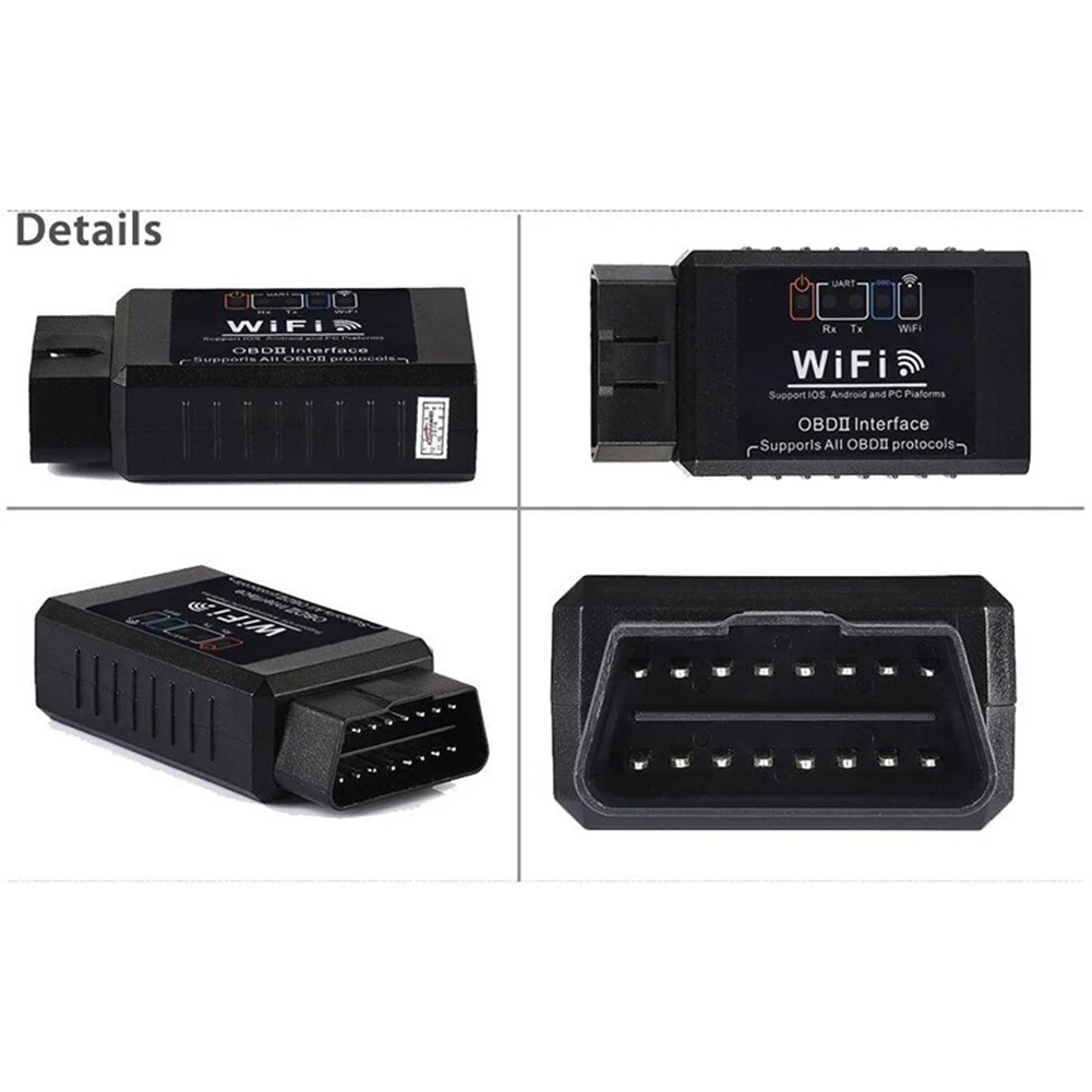 Диагностический инструмент Elm-327 OBDII Wi-Fi для обнаружения дефектов автомобиля |