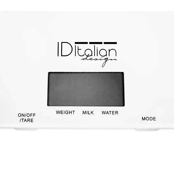 ID Italian IDECUACC01 Electronic kitchen scale 5 kg White Glass Tabletop Rectangle | Бытовая техника
