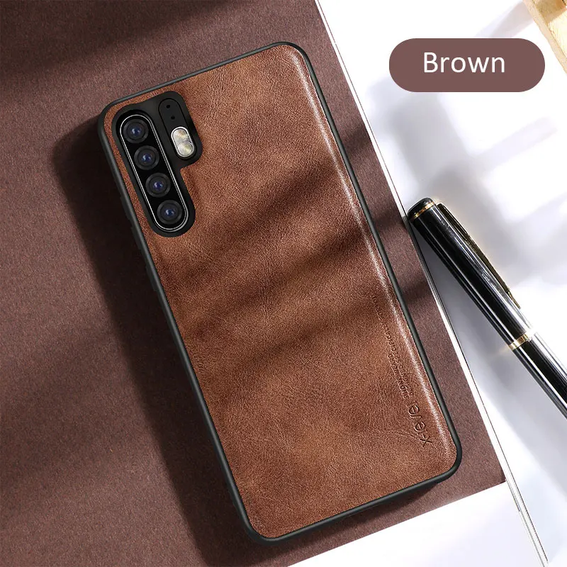 X Level Винтаж чехол для huawei P30 Pro Ретро уровень Матовый кожаный защитный в виде