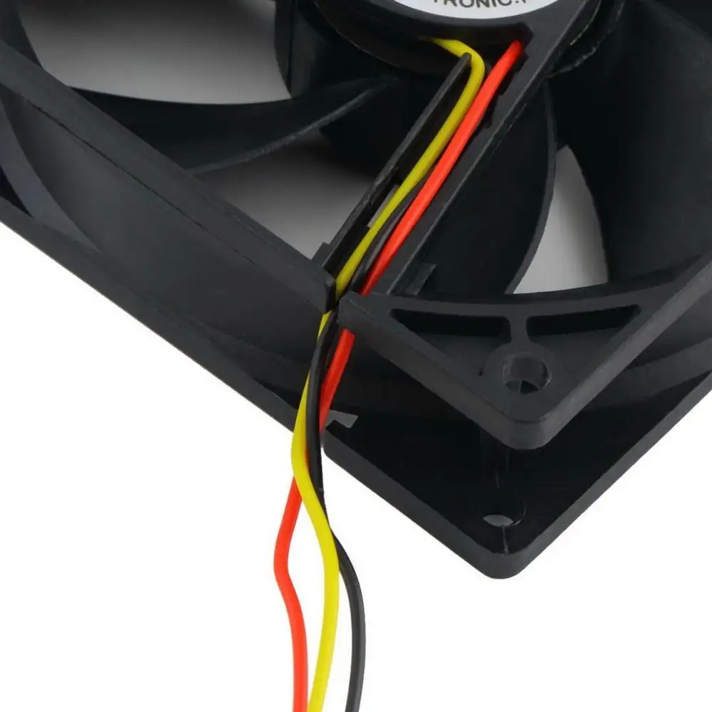 Оптовый магазин 12 V 3 контактный CFM охлаждающий вентилятор постоянного тока