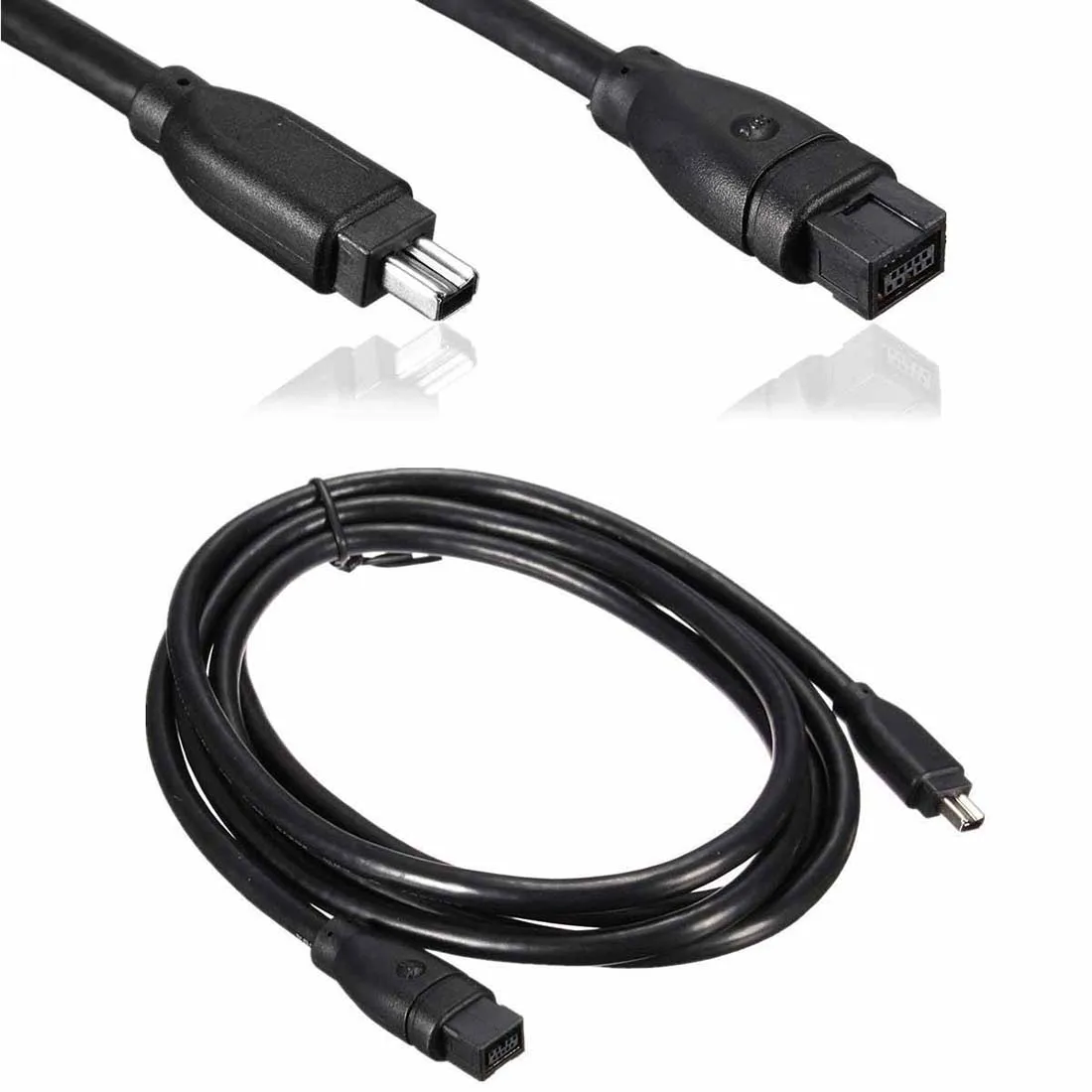 AAAJ-1.8M высокоскоростной Firewire 800 ieeee1394 B 9Pin до 4 Pin DV кабель для передачи данных Mac PC TV