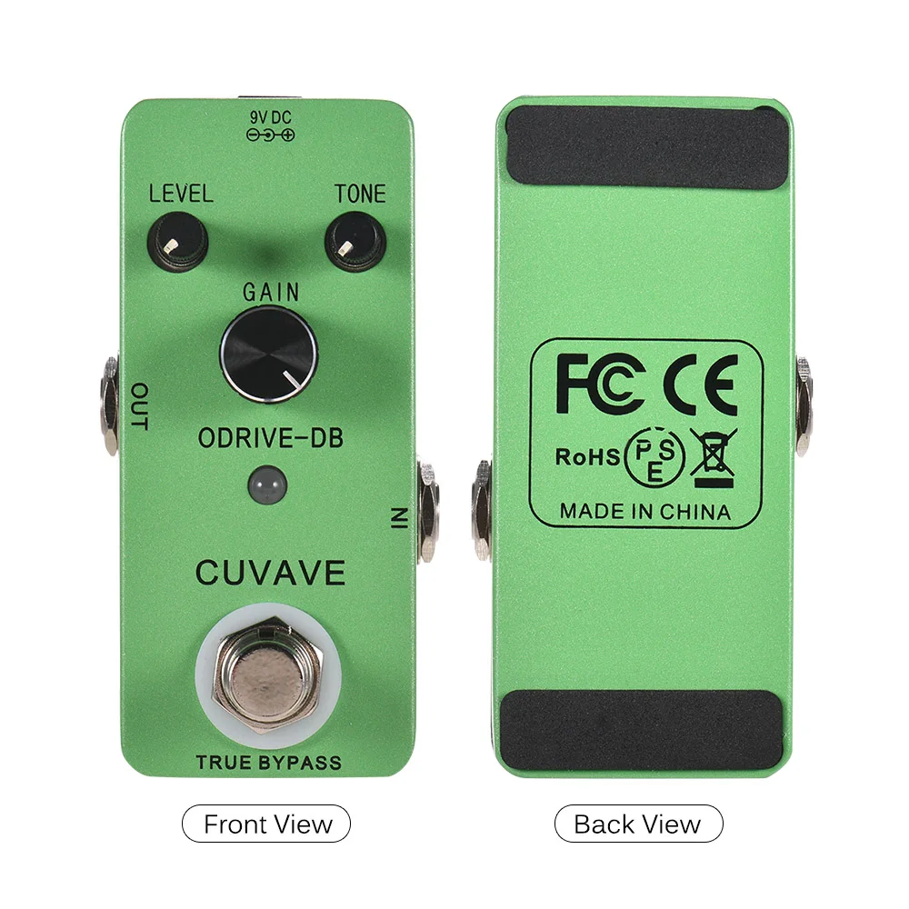 CUVAVE ODRIVE-DB аналоговый педаль для гитарного эффекта овердрайв Overdrive эффект