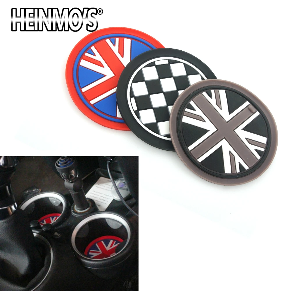Наклейка на стакан для воды MINI Cooper S One Clubman Countryman R50 R53 R55 R56 R60|Наклейки салона авто| |