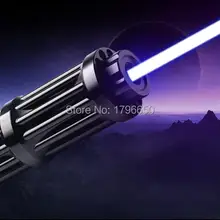 Супер мощный Военная Униформа 450nm 500 Вт 500000 м синий лазерный