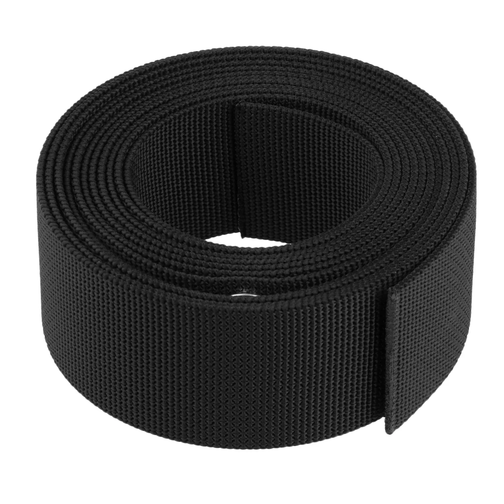 3.5m Heavy Duty Scuba Diving Standard Webbing Weight Belt Attachment Black | Спорт и развлечения