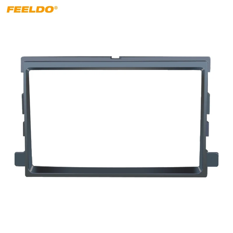 

FEELDO Car Radio Audio Fascia Frame For Fusion Edge Mustang Mercury Stereo Dash Panel Plate Frame Installation Mount Kit