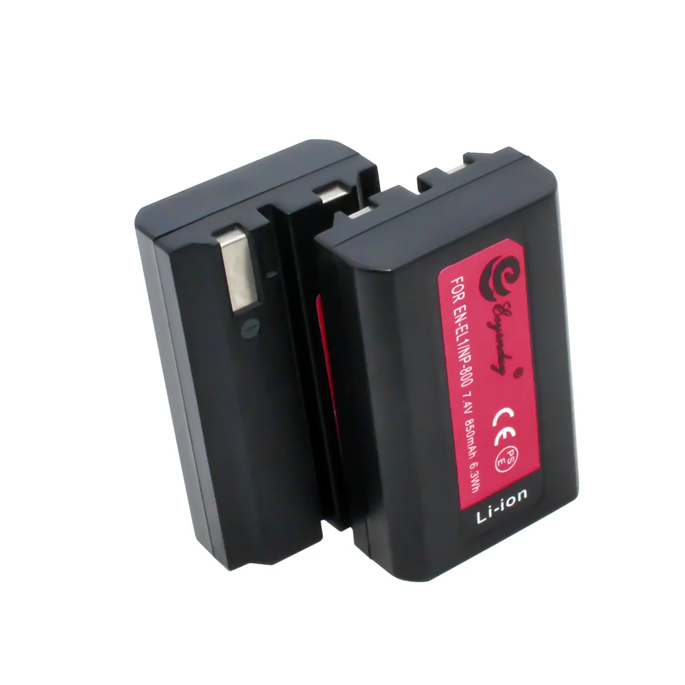 2 шт. EN EL1/NP 800 батареи и USB зарядное устройство для Nikon Coolpix 500 775 880 885 990 995 4300 4500