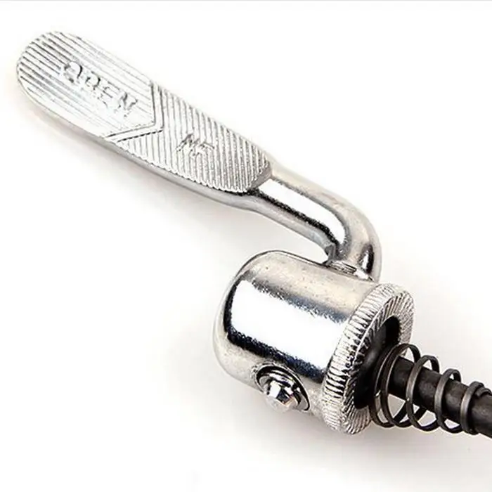 Стальной дорожный велосипедный Прочный Велосипед Quick 99g Release Silver большинство