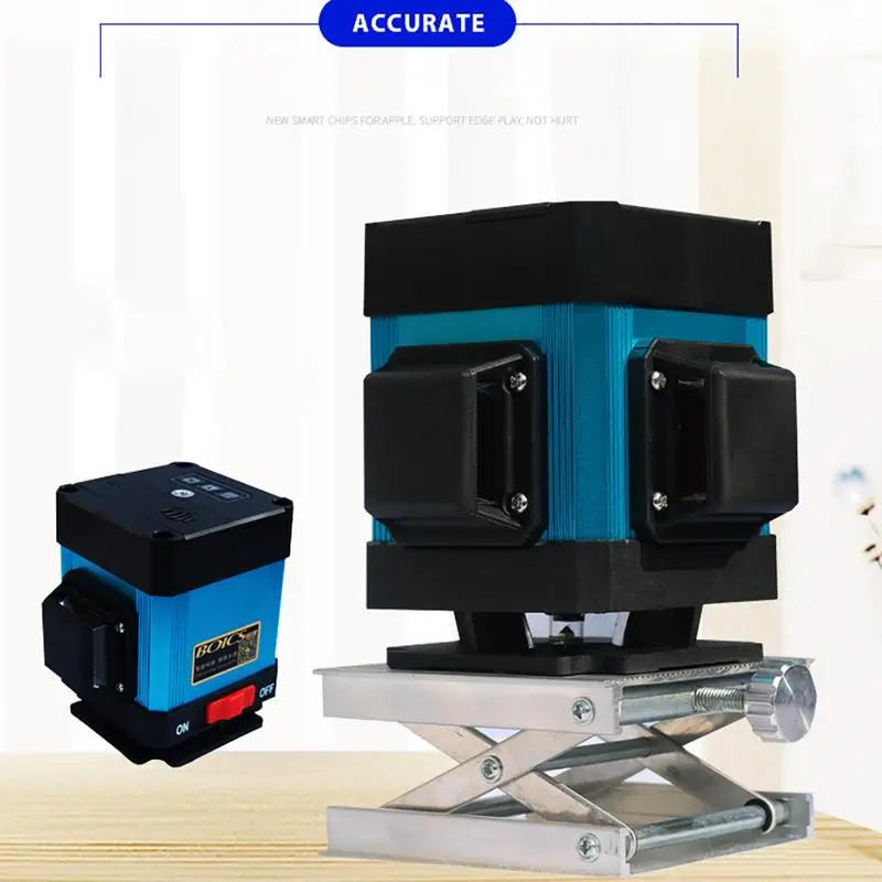 3d зеленый светильник 12 линейный прикрепляющий инструмент высокоточный плоский