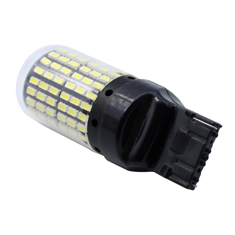 2 шт. супер яркий Canbus T20 7440 W21W Wy21W 144-Smd обратный светильник без ошибок гипервспышки