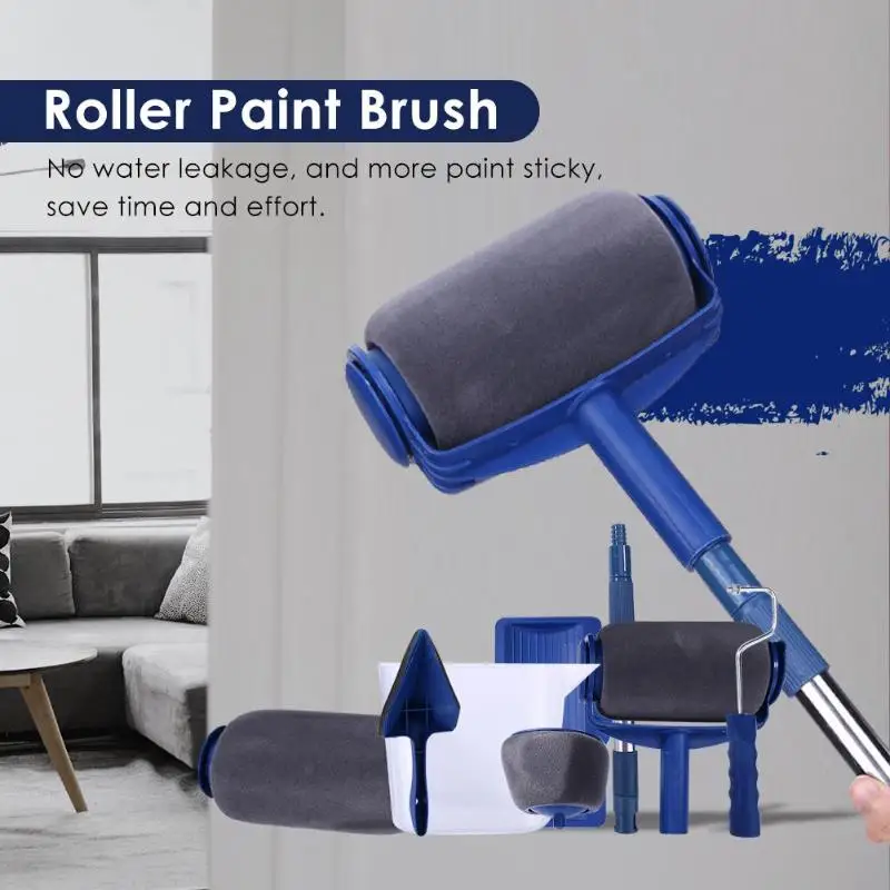3/5/6/7/8 PCS Paint Roller Multifunctional Household Use Wall Decorative Brush Tool Painting Brushes Set | Обустройство дома