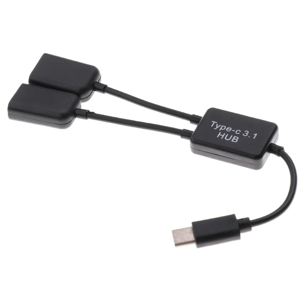 Кабель адаптер Dovewill USB 3 1 Type C Male Female Dual 2 0 в OTG|Сетевые адаптеры c передачей данных