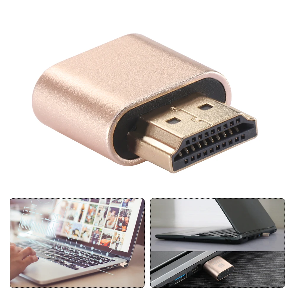 HDMI Dummy Plug 10 шт. Ghost эмулятор поддельный дисплей 1080 P 60 Гц с высоким дисплеем