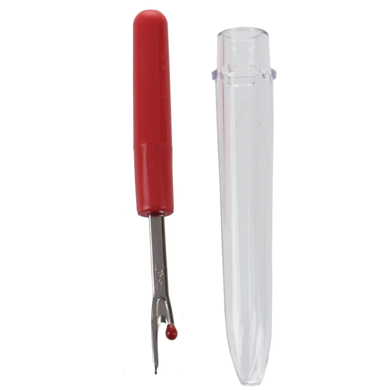 Sewing Quilting Tool Cross needle Red Seam Ripper w Clear Plastic Cap | Дом и сад
