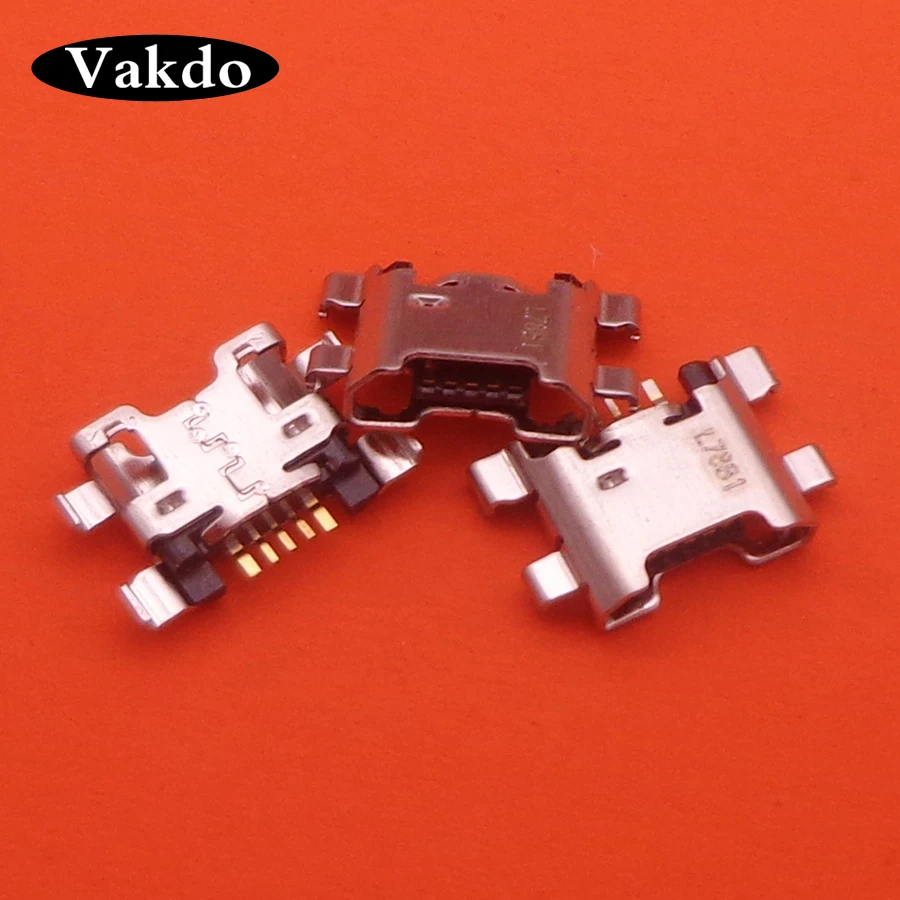 

100pcs Micro USB Jack Charging Socket Port Plug Dock Connector 5pin For HUAWEI 7C 7S 7A 7X 8E HONOR 9 lite Enjoy 8 Plus Y5 Y9 3I