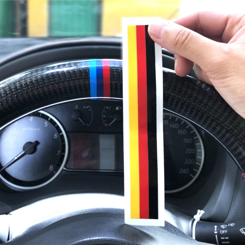 2шт Универсальный DIY Автомобильный Стайлинг рулевой лента для колес наклейка
