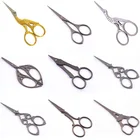 Швейные ножницы в стиле ретро, вышивка крестиком, рукоделие, европейская ткань, антиквариат, сделай сам, классическая вышивка, рукоделие, портновский Винтаж