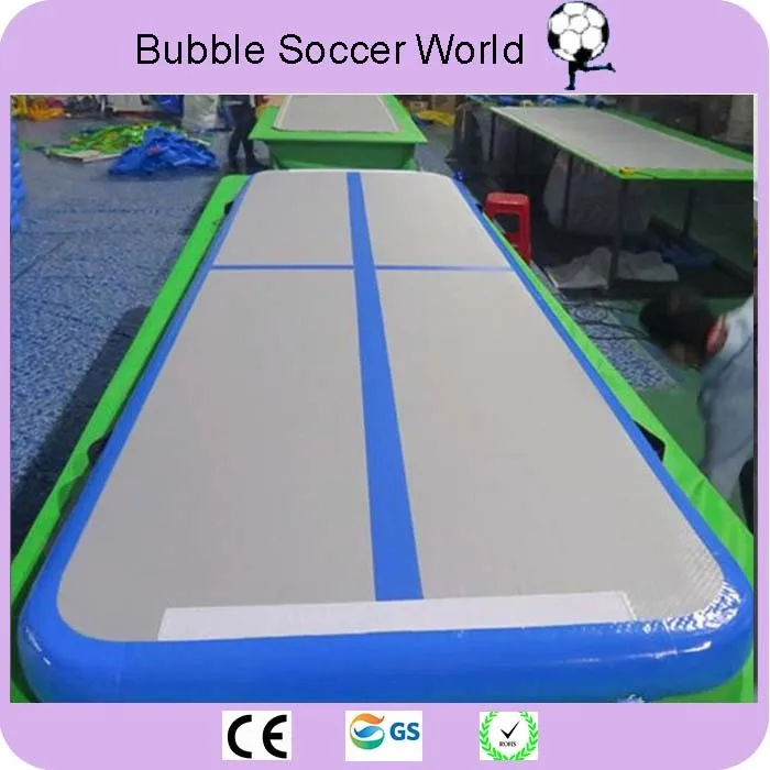 

Free Shipping Factory Sales 4*1*0.2m Inflatable Air Tumble Track Olympics Gym Mat Yugo Inflatable Air Gym Air Track Home use
