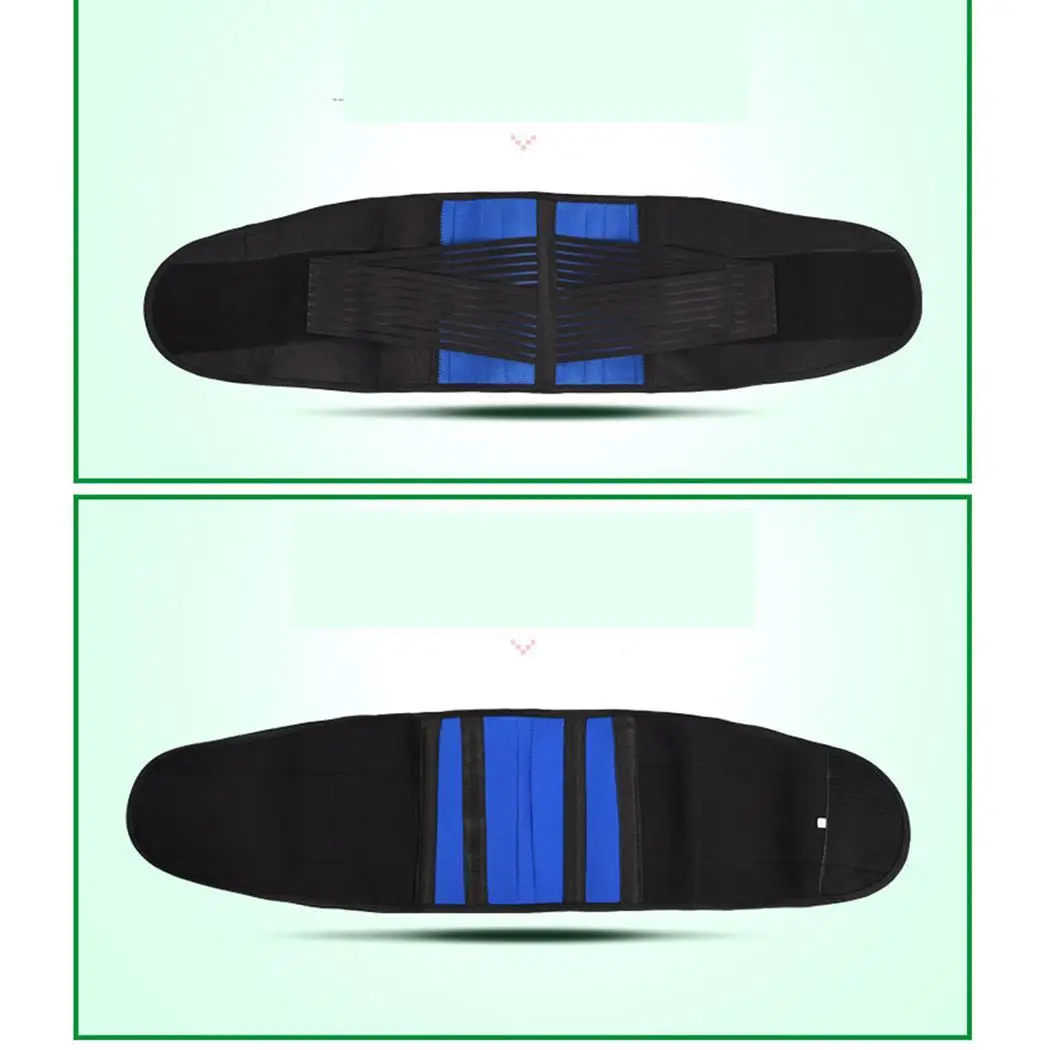 ANCHEER Регулируемый пластинчатый ремень Поясничный межпозвоночный диск черный