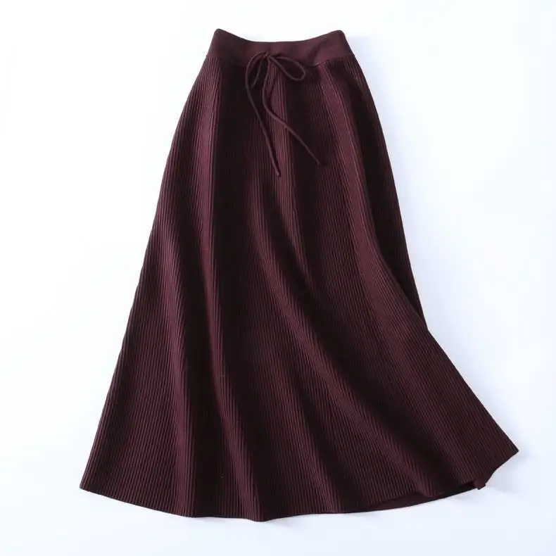 Осень-зима Jupe роковой Бохо De Couro Saia Dames Kleding богемные летние женские линии Высокая