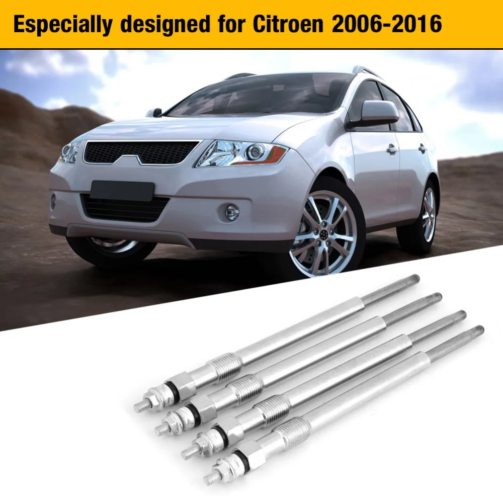 4 шт. автомобильные свечи для Citroen 2006 2016 Fiat 2001 0250202130 экономия места и