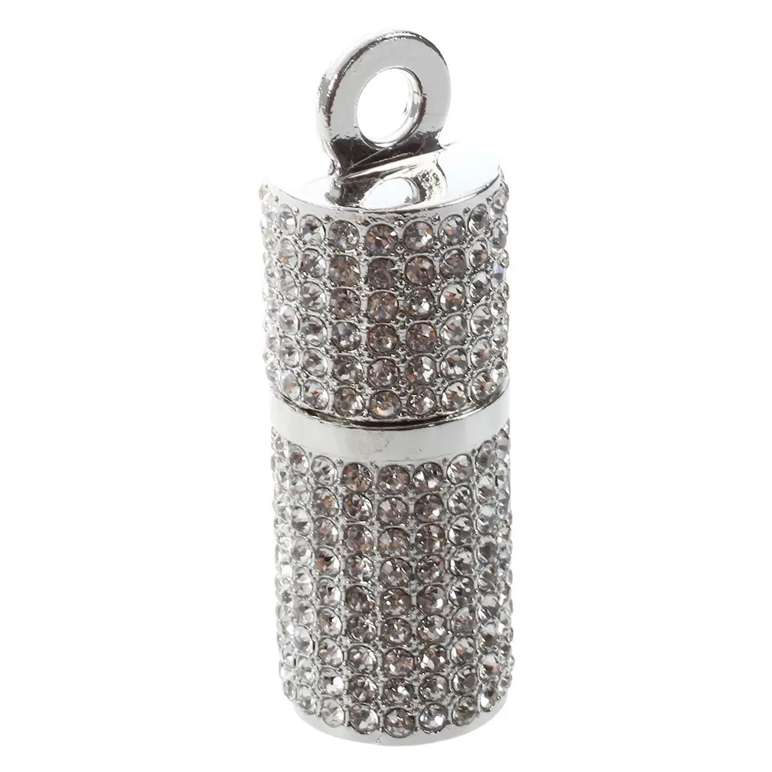 Memory card with rhinestone and chain 8GB silver | Компьютеры и офис
