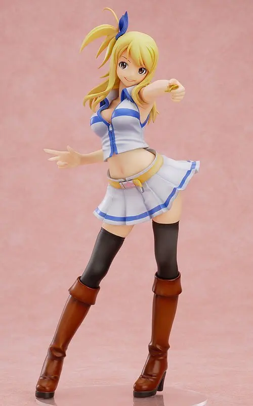 20 -cm Gsc Fairy Tail Lucy Returns Doll Stock Resina Action Toy From Sexy Figure Collection | Figures