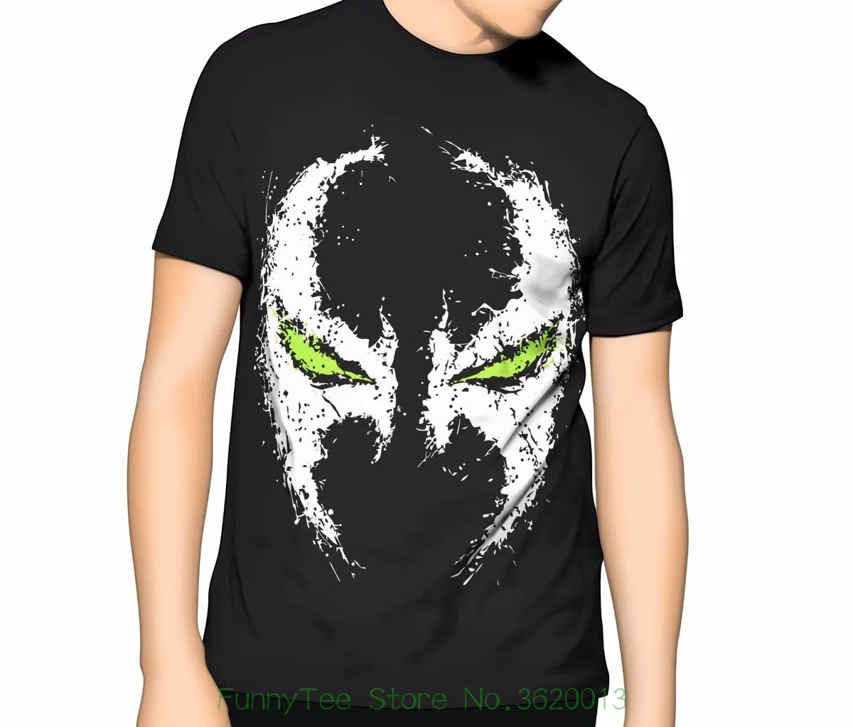 Футболка Spawn маска Todd mcfarlan футболка с графикой S-5xl | Мужская одежда