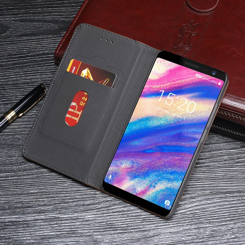 YeLun чехол из искусственной кожи PU с откидной крышкой для Umidigi A1 Pro Ретро Задняя