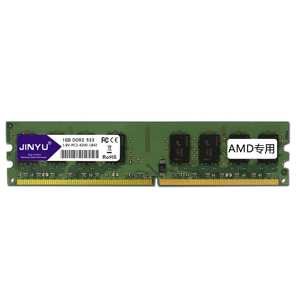 Оперативная память Jinyu DDR2 533 МГц 1 8 В 240Pin для материнской платы Amd|Оперативная